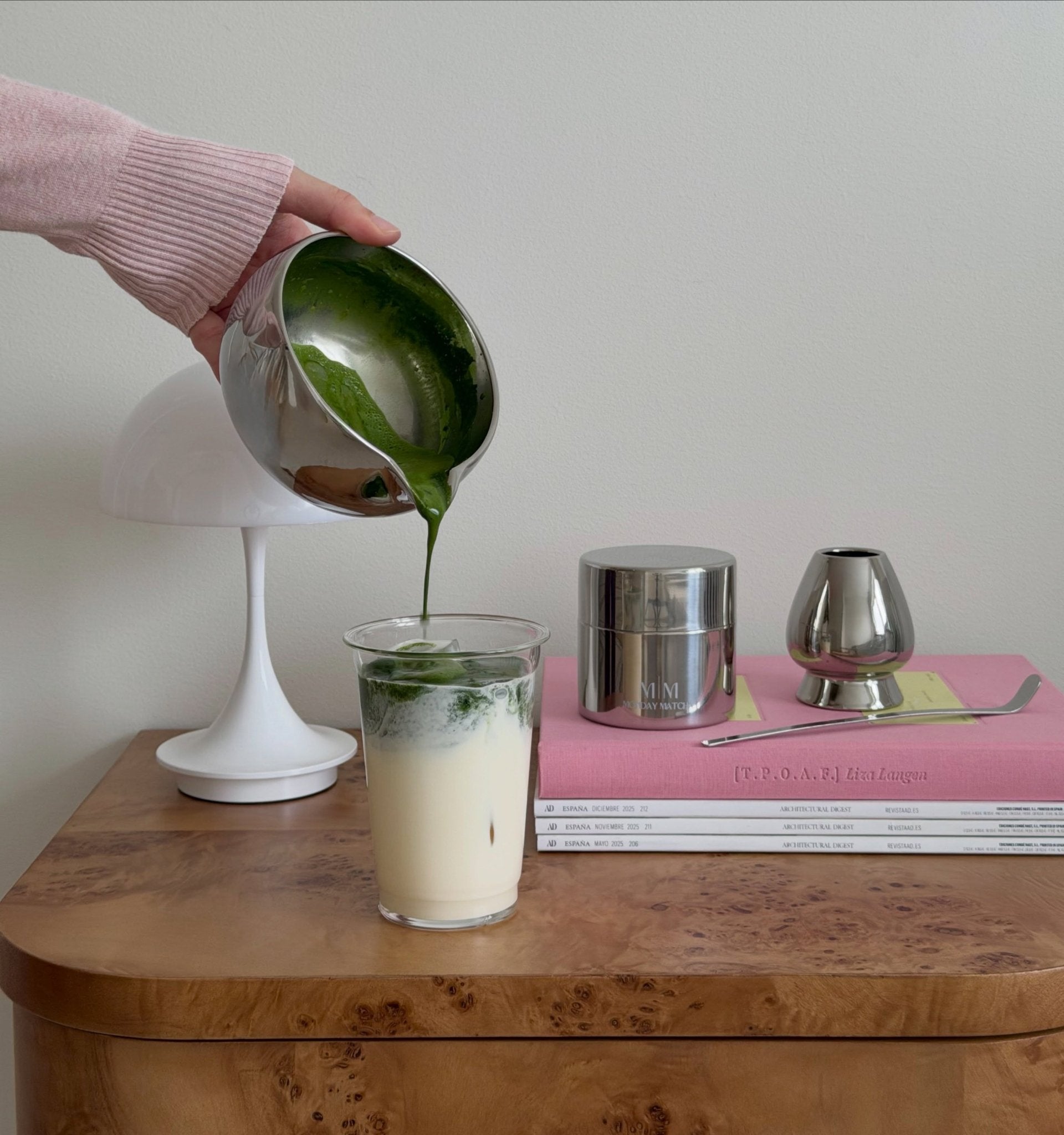 The Chrome Ritual | Ceremonial Grade A Matcha från Japan – Monday Matcha
