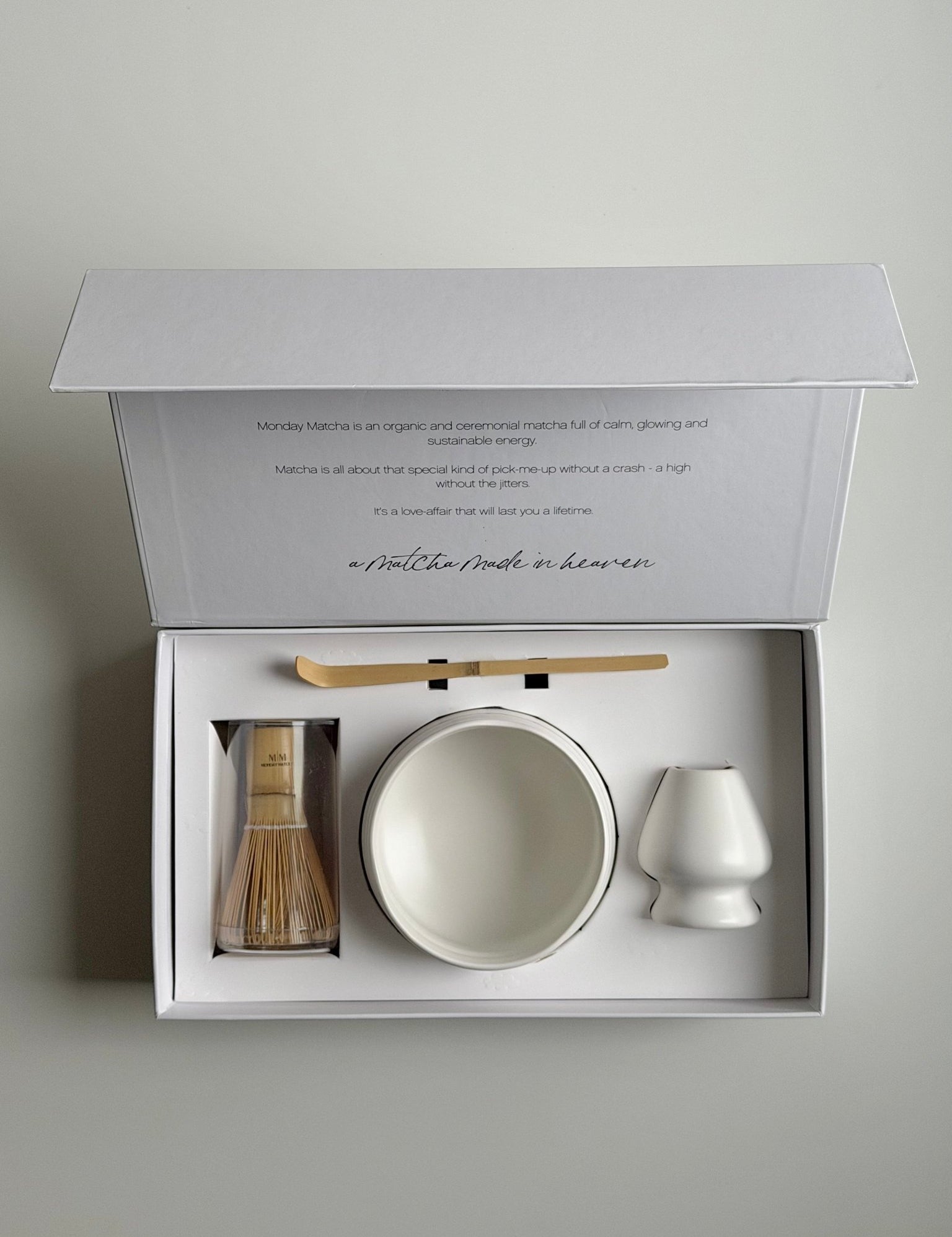The Ritual Set (Clouds) | Ceremonial Grade A Matcha från Japan – Monday Matcha
