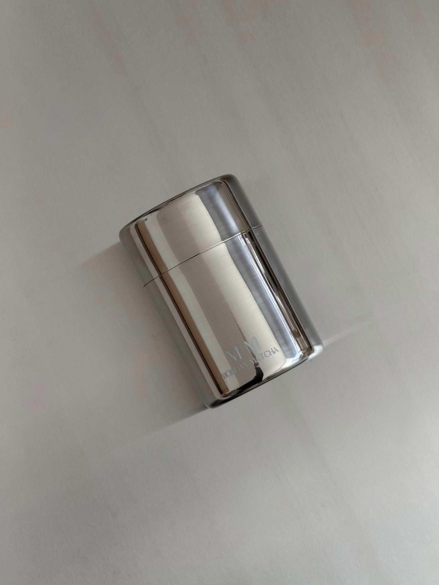 Matcha Canister - Stainless Steel | Ceremonial Grade A Matcha från Japan – Monday Matcha