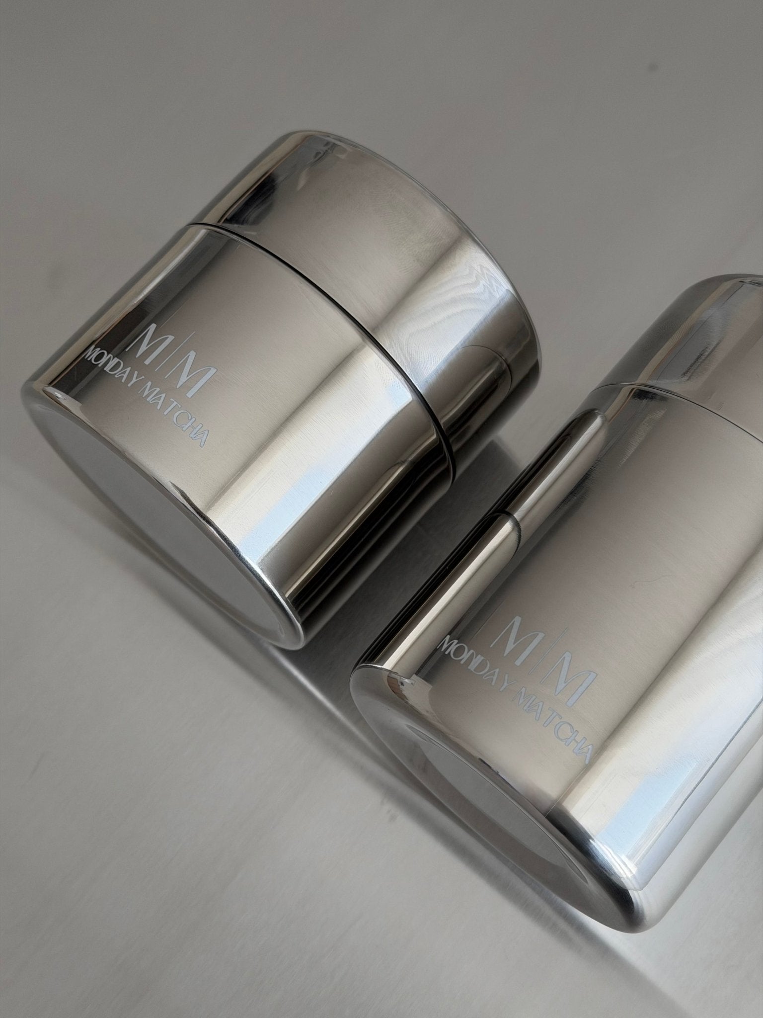 Matcha Canister - Stainless Steel | Ceremonial Grade A Matcha från Japan – Monday Matcha